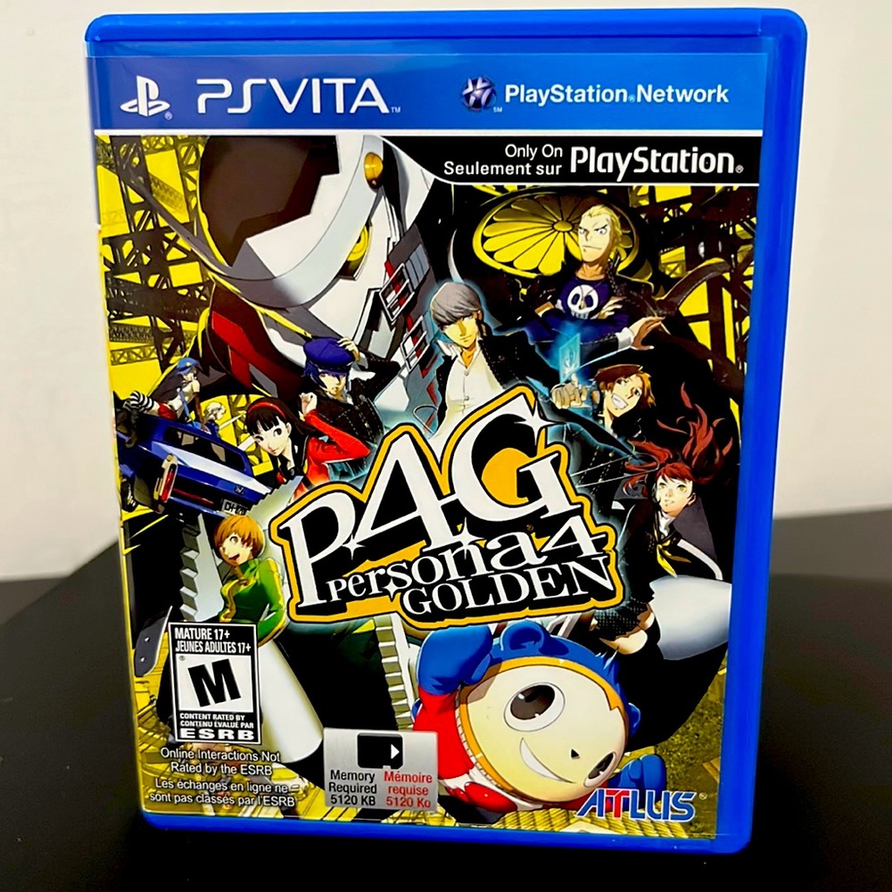 ps vita - persona 4 golden